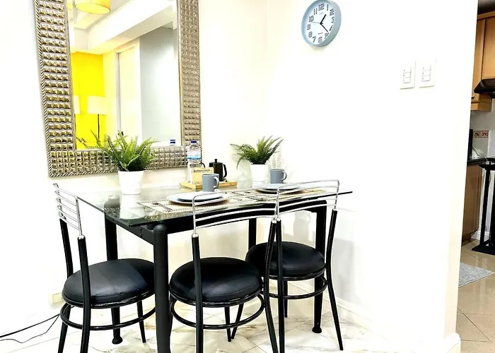 New! With Balcony & Park View In Greenbelt Apartment Manila